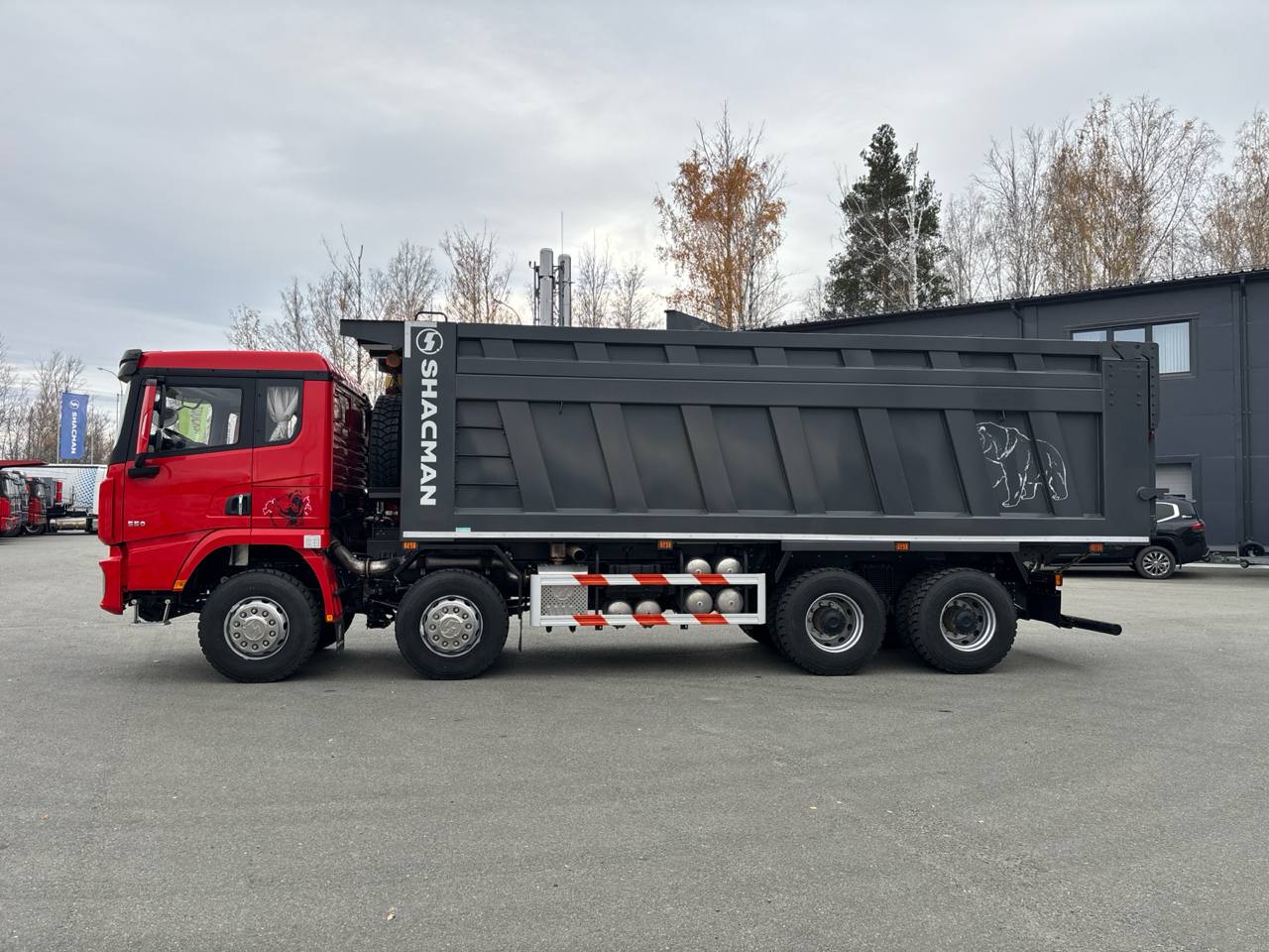 Shacman X3000 самосвал 8х4 (0023)