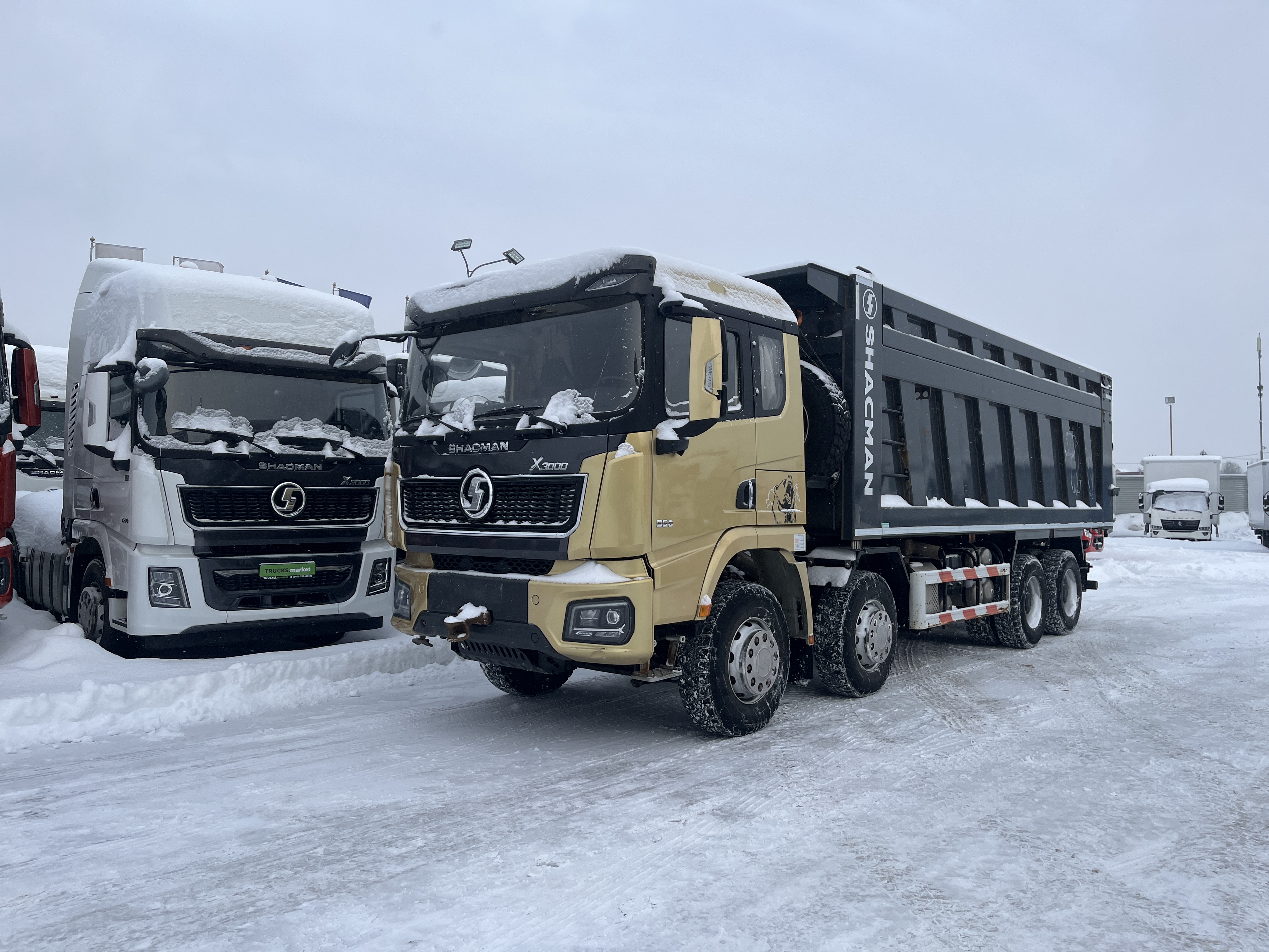 Shacman X3000 самосвал 8х4 ID:4572