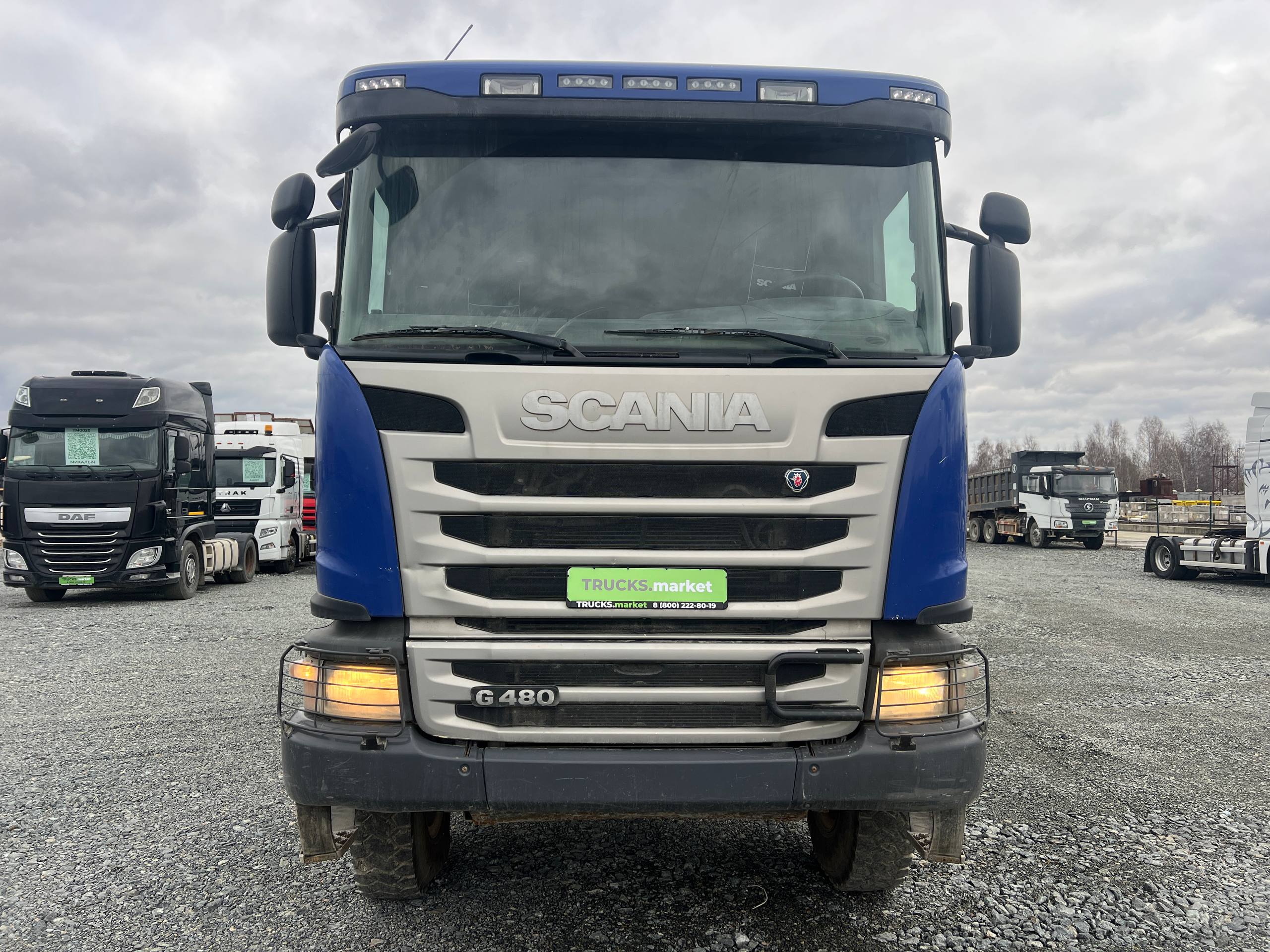 Scania G480 самосвал 8х8 ID:3807