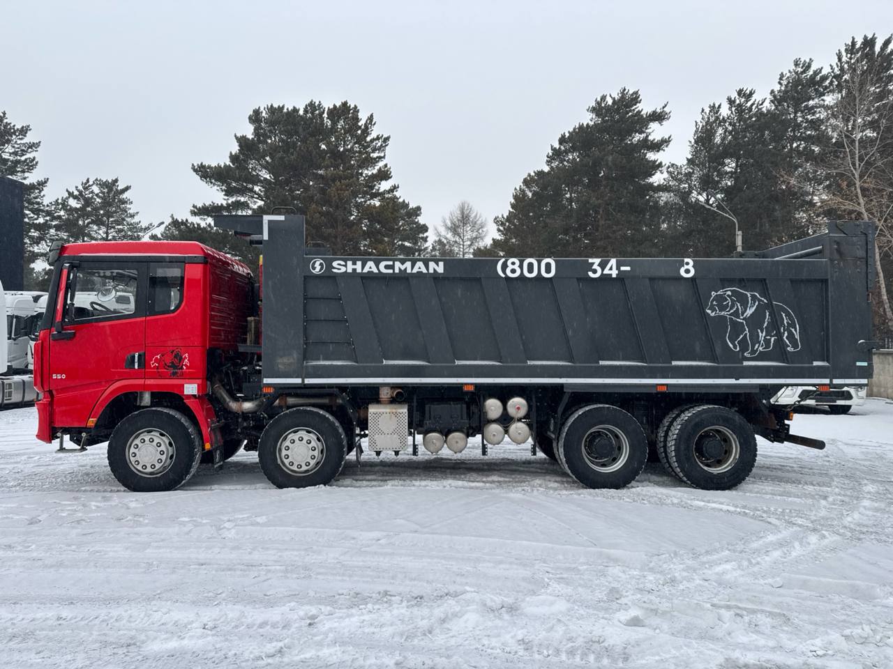 Shacman X3000 самосвал 8х4 ID: 4449